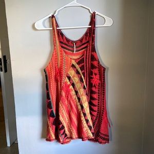 Funky Free People Knit Tank Top